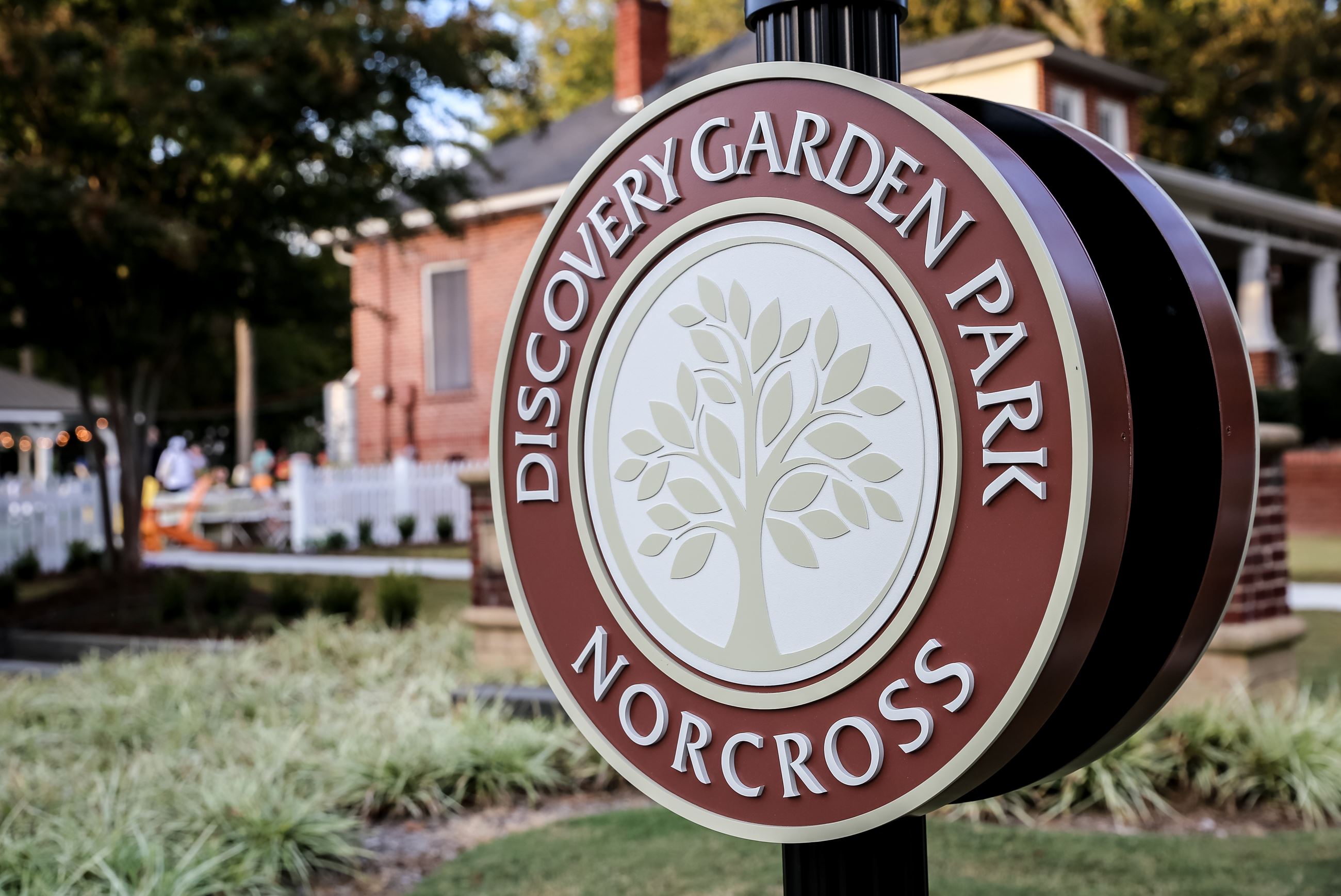 discovery garden park marker