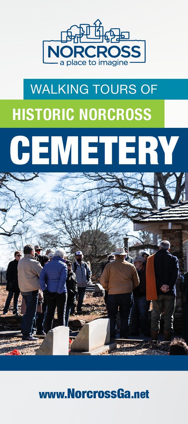 2023_NorcrossCemeteryTour_Brochure_COVER_4 x 9